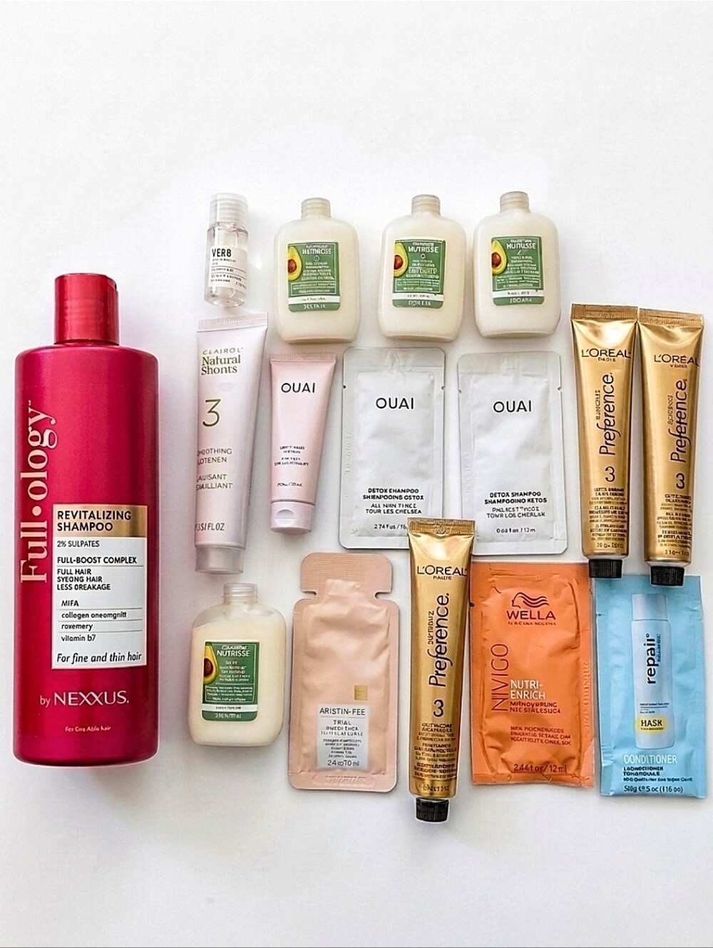Lot For Hair Conditioners, Treatments OUAI, OUAI, Verb, Wella, Kristin ess, Hask